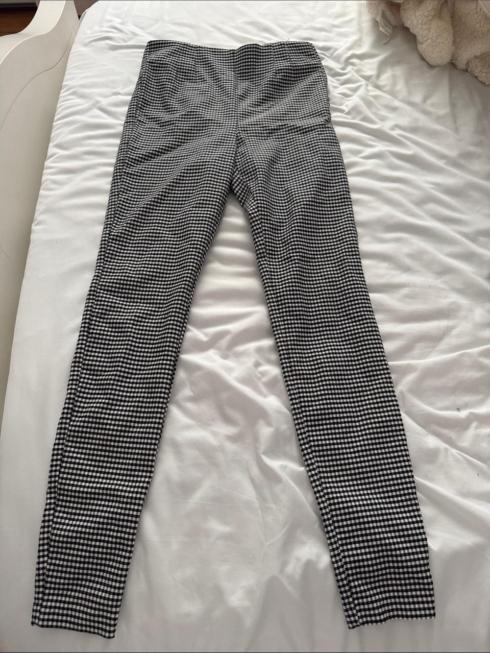 Black & White Gingham ZARA dress pants